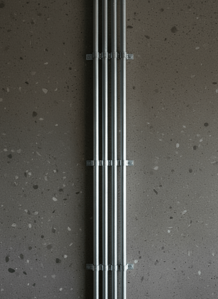 Infrastructure électrique en tubes